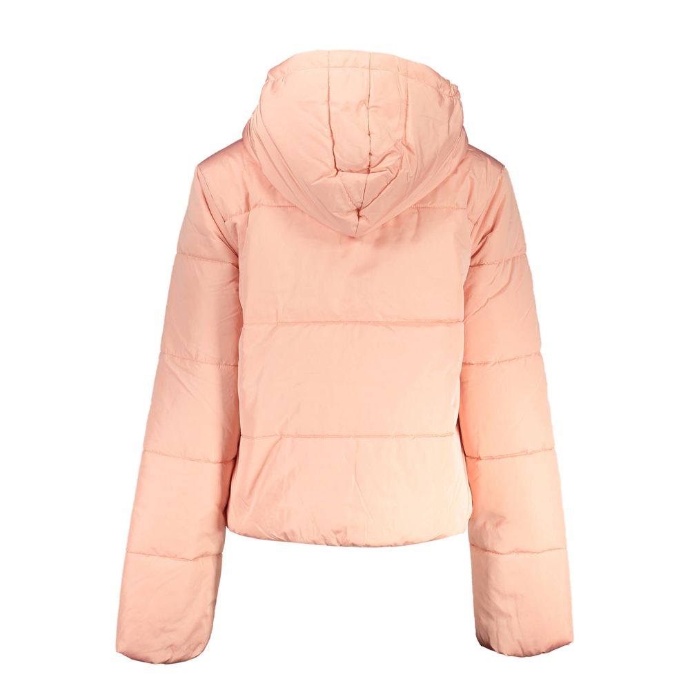 Vans Pink Polyester Jacket with Hood