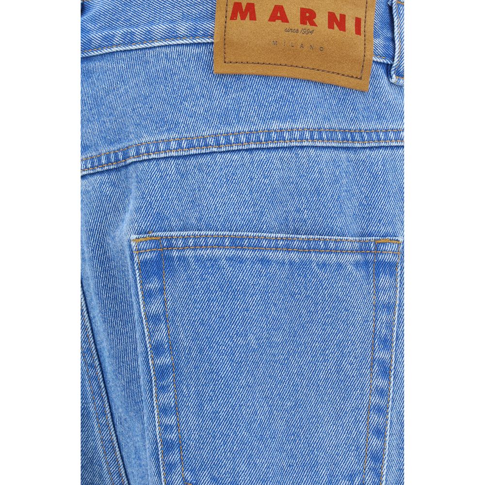 Marni Cotton Jeans - AW25 Collection