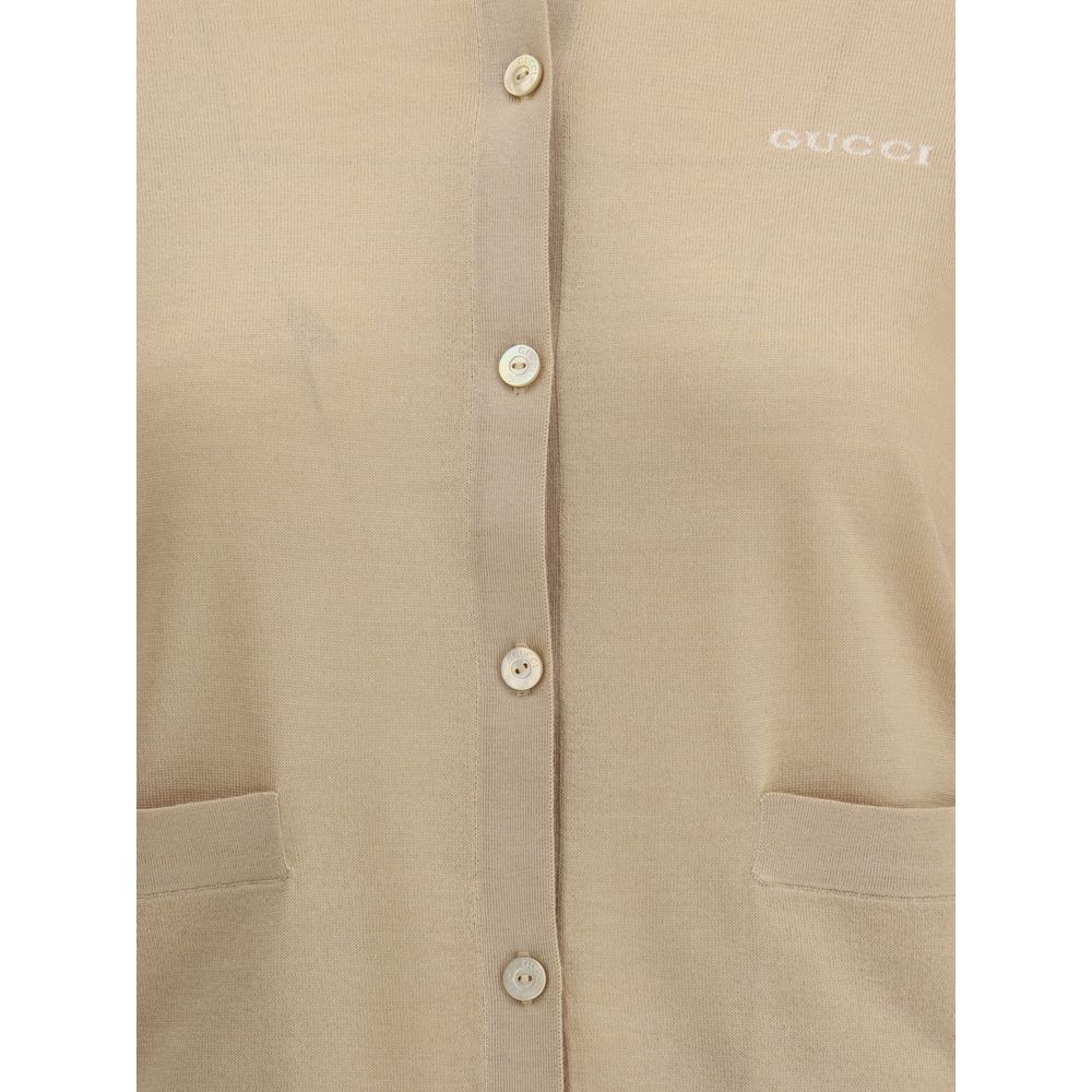 Gucci Cashmere Cardigan - Timeless Elegance