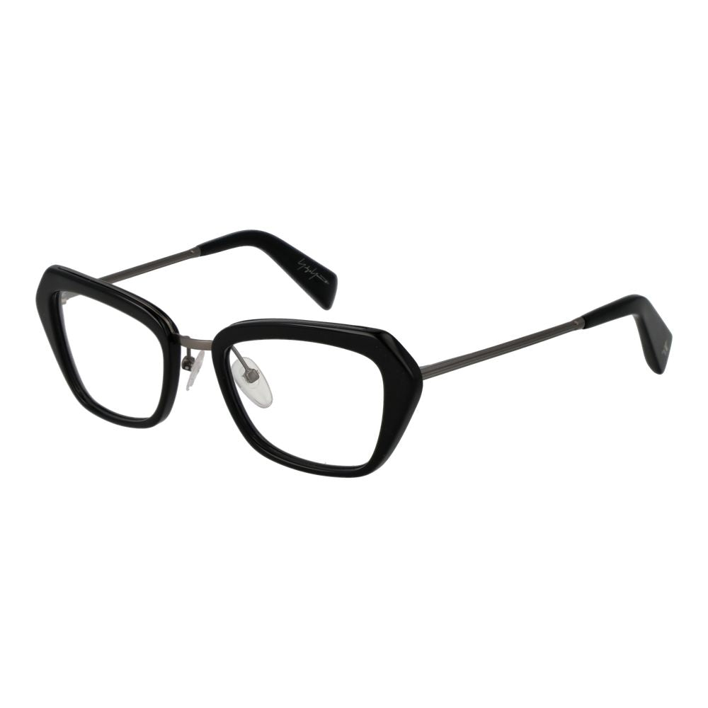 Yohji Yamamoto Women's Optical Glasses – Black Rectangle Frame, 51mm