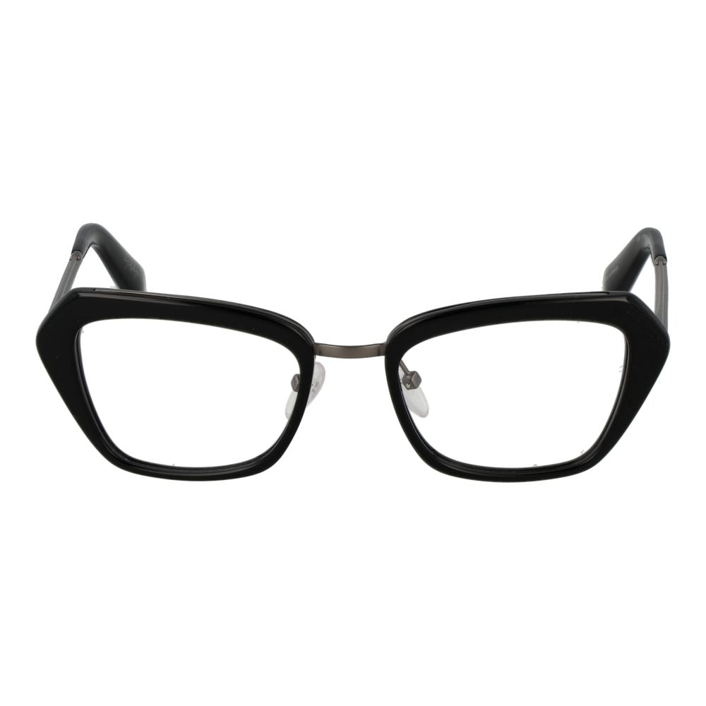 Yohji Yamamoto Women's Optical Glasses – Black Rectangle Frame, 51mm