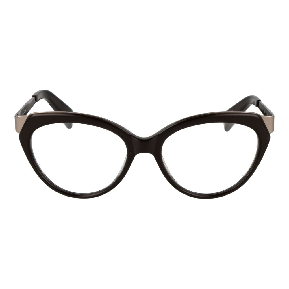 Yohji Yamamoto Unisex Optical Frames – Brown Cat Eye Style