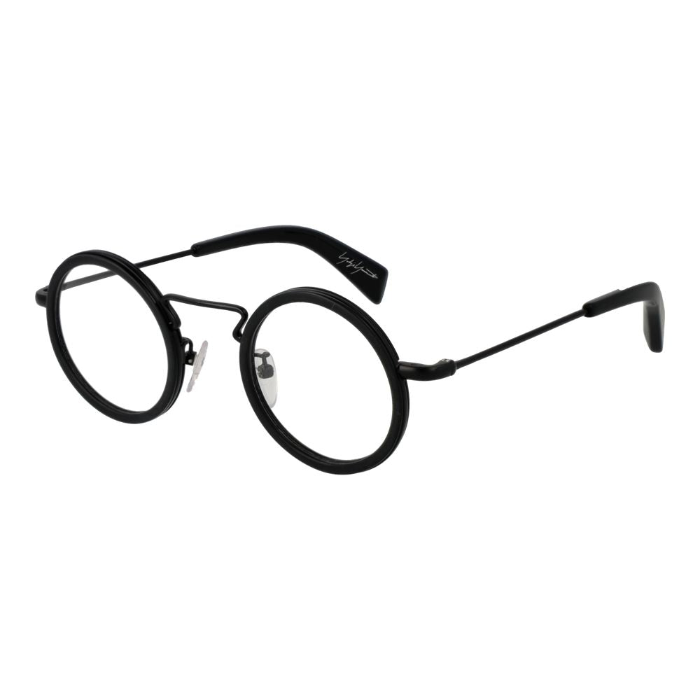 Yohji Yamamoto Unisex Optical Frames – Black Full-Rim