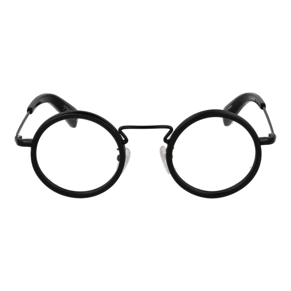 Yohji Yamamoto Unisex Optical Frames – Black Full-Rim