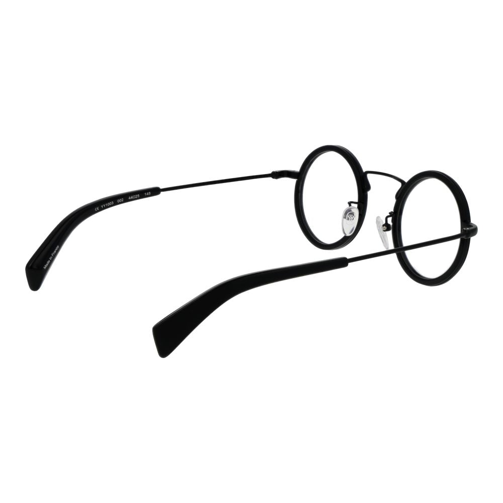 Yohji Yamamoto Unisex Optical Frames – Black Full-Rim