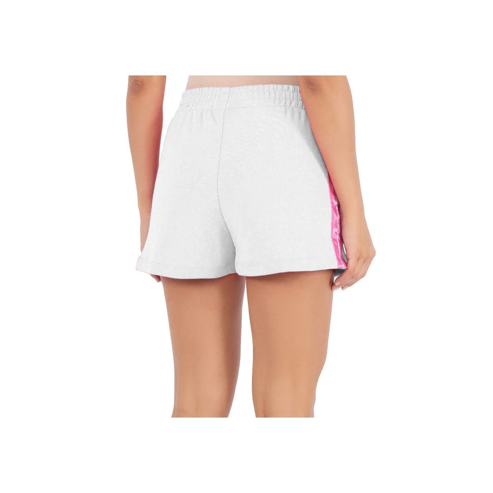 Comme Des Fuckdown White Cotton Shorts