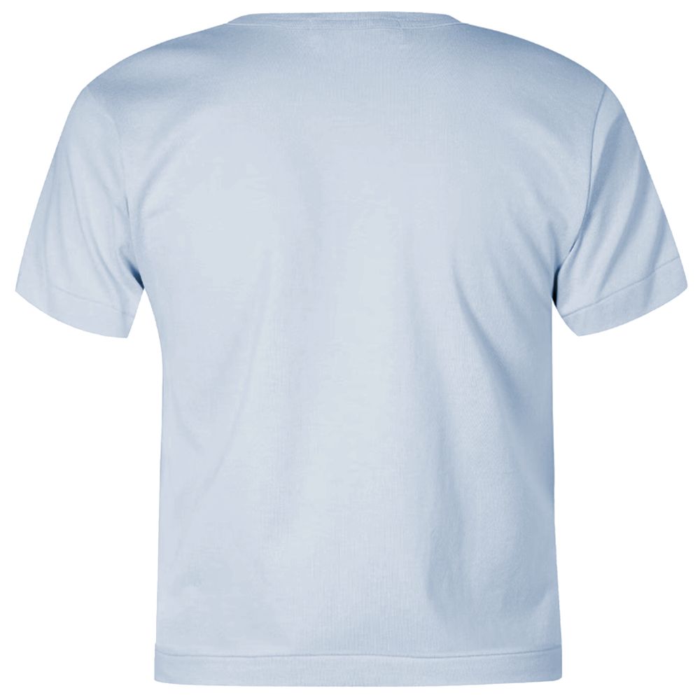 Comme Des Fuckdown Blue Cotton T-Shirt - Bold Streetwear Style