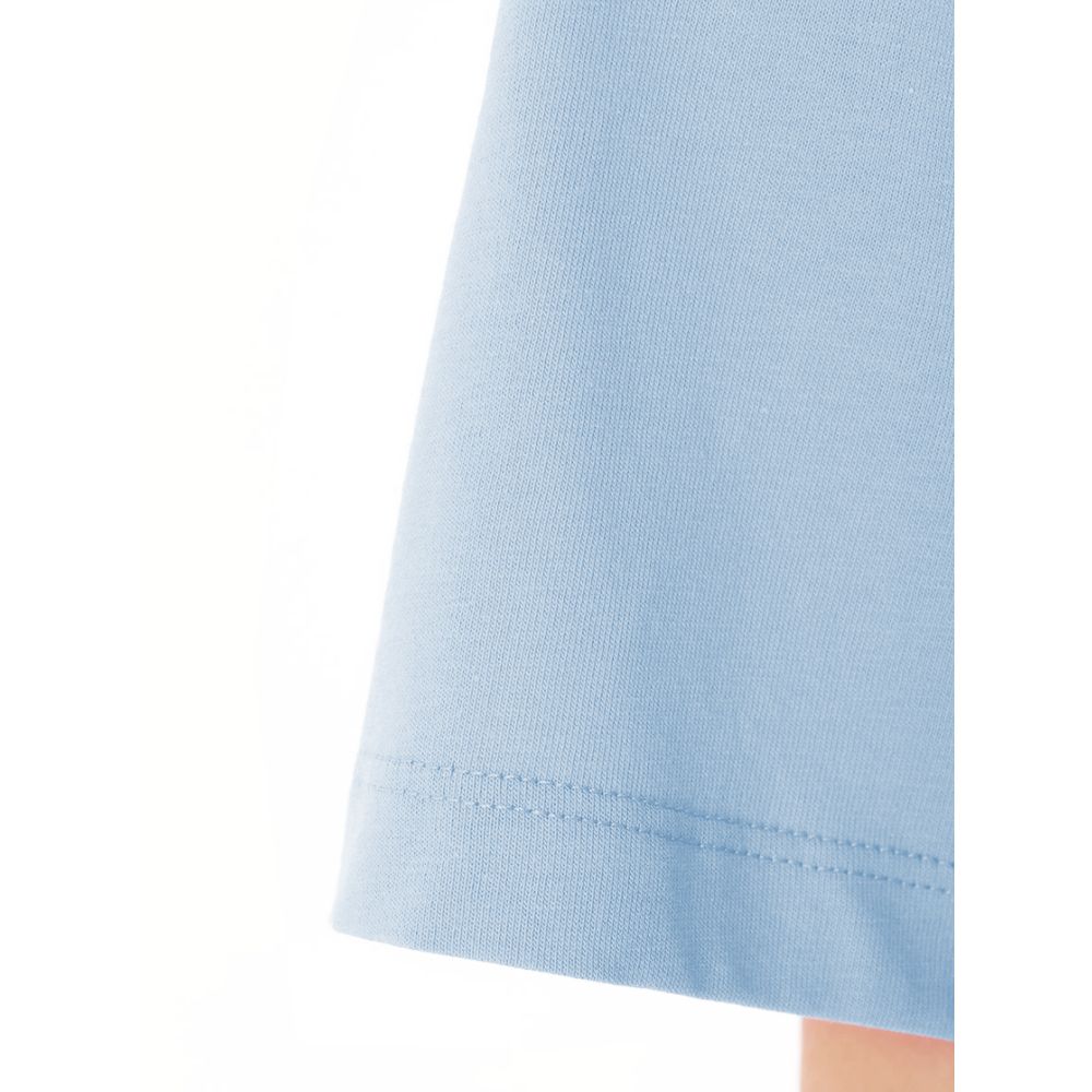 Comme Des Fuckdown Blue Cotton T-Shirt - Bold Streetwear Style