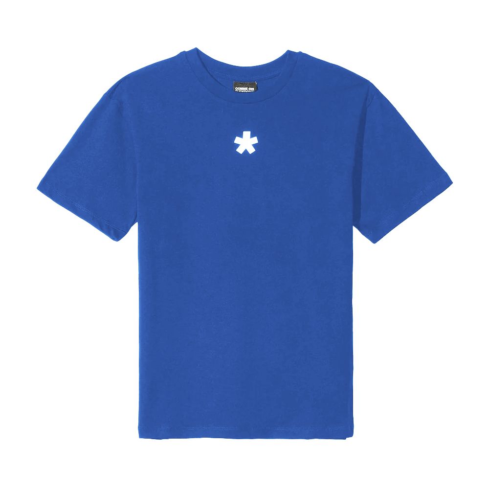 Comme Des Fuckdown Blue Cotton T-Shirt – A Statement of Rebellion