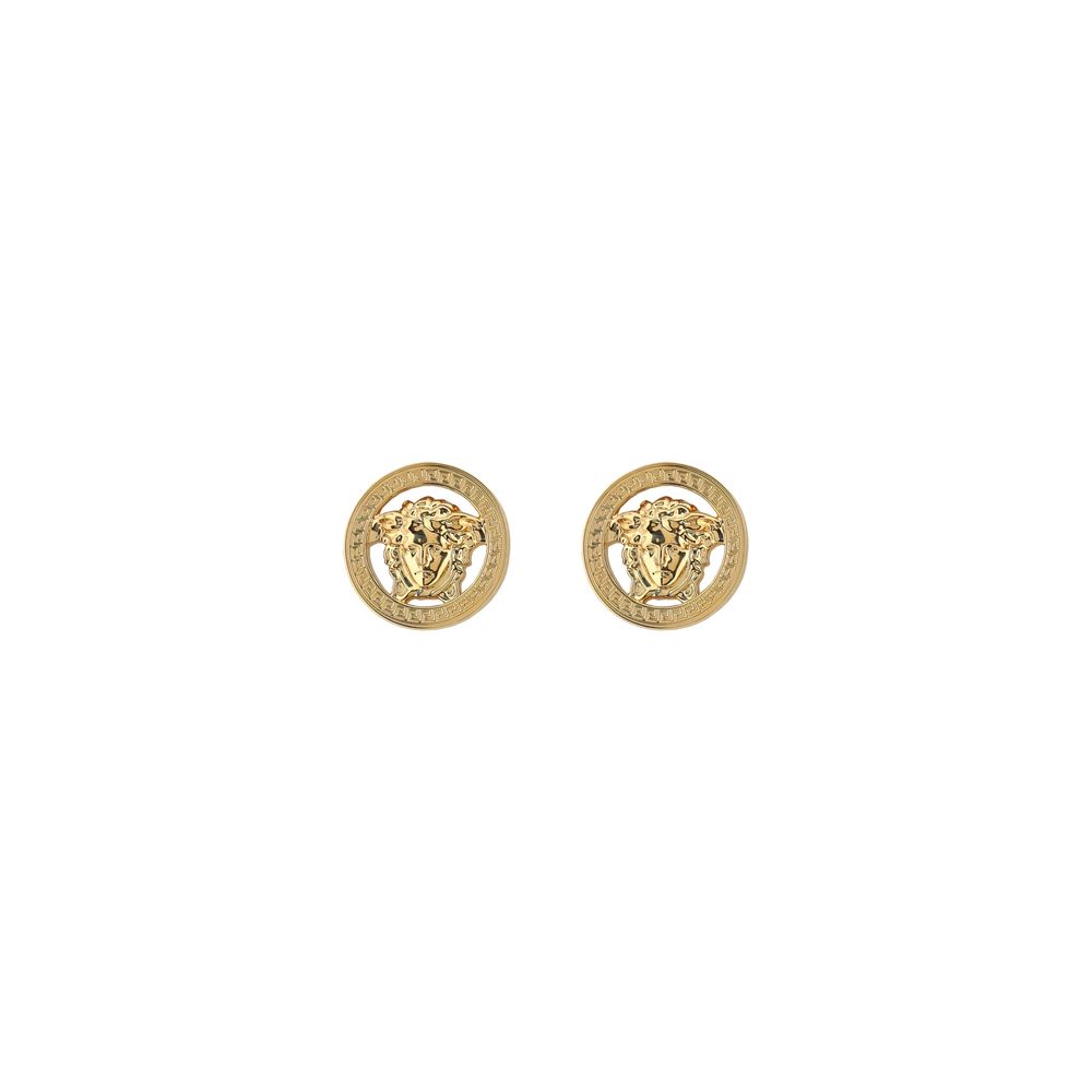 Versace Medusa Earrings - Iconic Gold-Plated Accessories