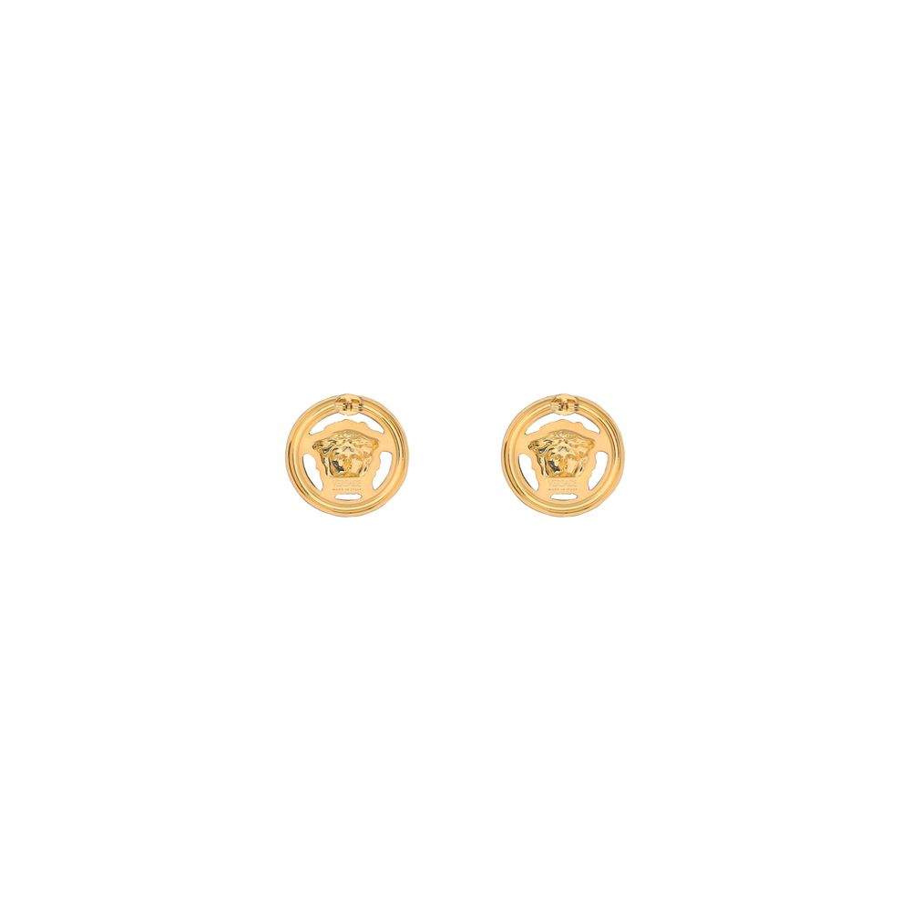 Versace Medusa Earrings - Iconic Gold-Plated Accessories
