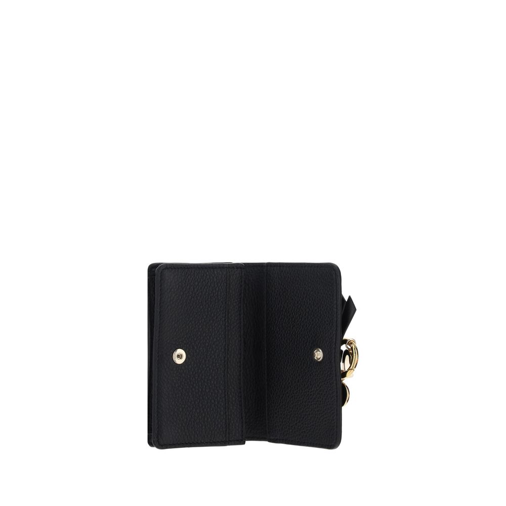 Chloé Alphabet Wallet in Grained Leather