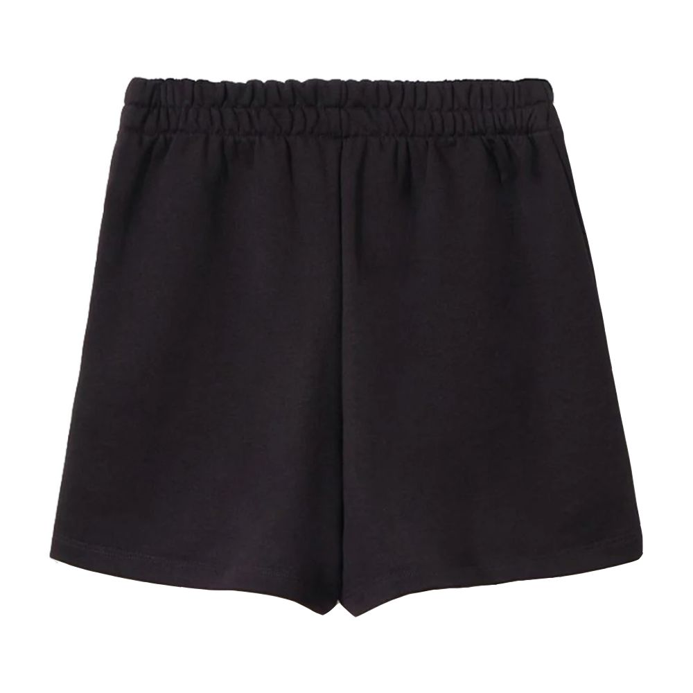 Comme Des Fuckdown Black Cotton Shorts