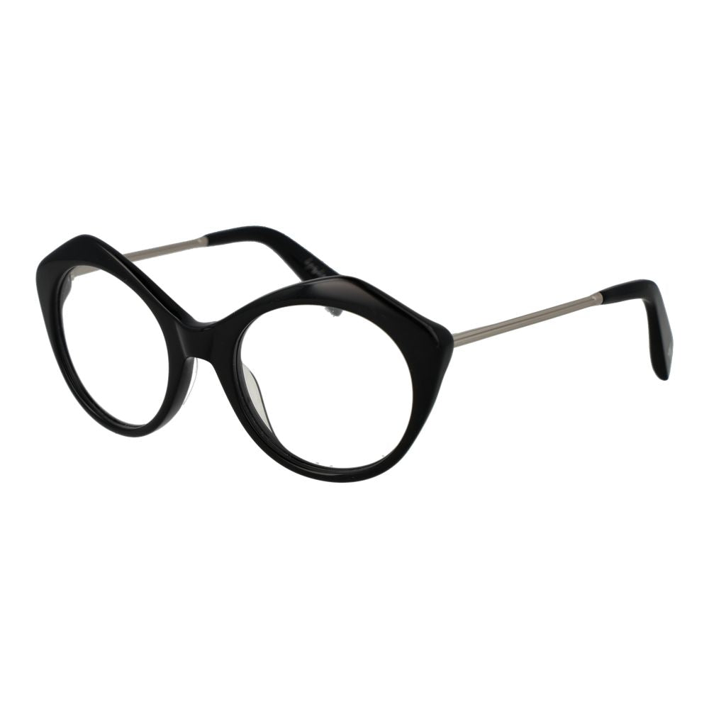 Yohji Yamamoto Women's Optical Frames – Black Butterfly Style, 51mm