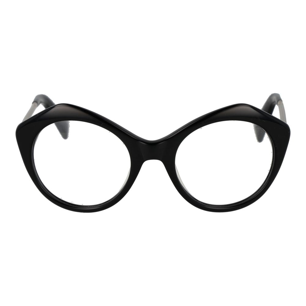Yohji Yamamoto Women's Optical Frames – Black Butterfly Style, 51mm