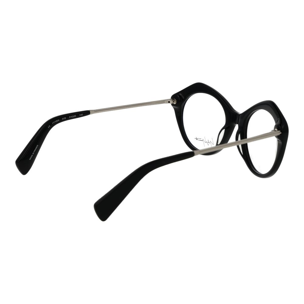 Yohji Yamamoto Women's Optical Frames – Black Butterfly Style, 51mm