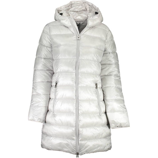 North Sails Gray Polyamide Hooded Jacket