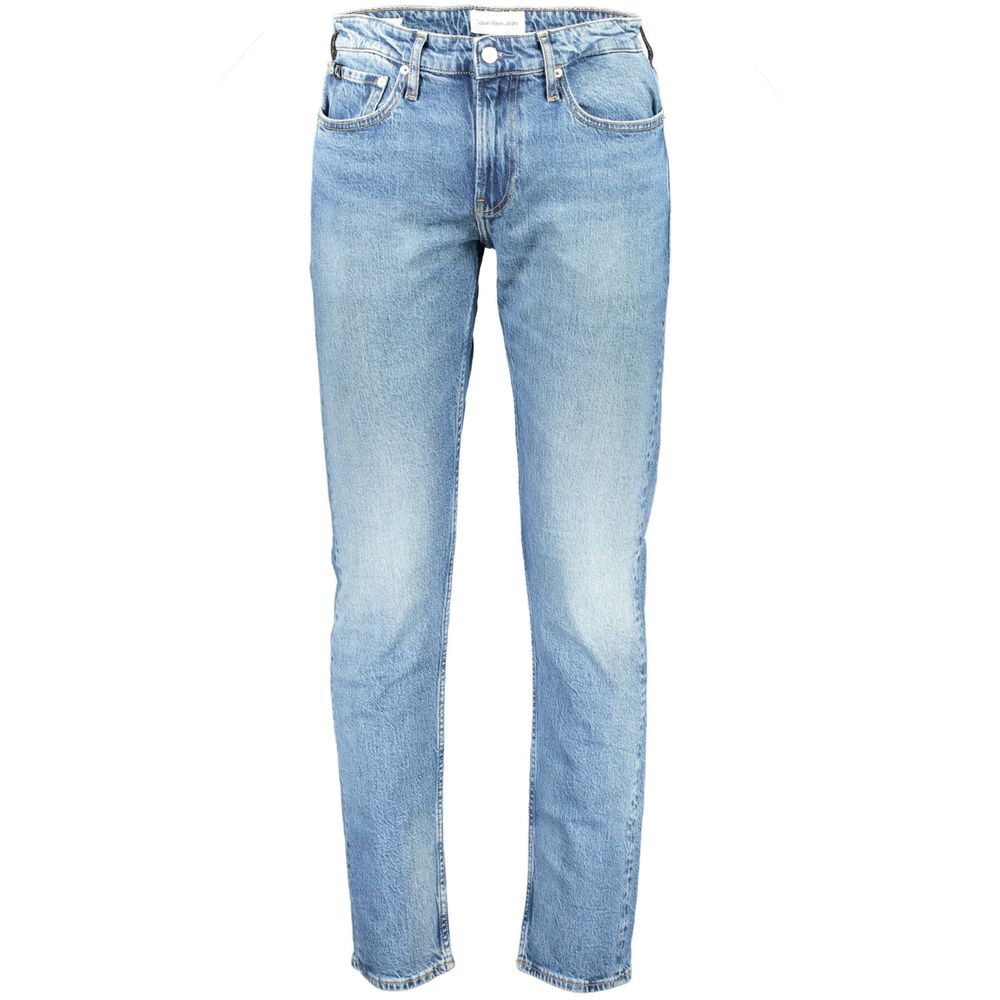 Calvin Klein Blue Cotton Jeans