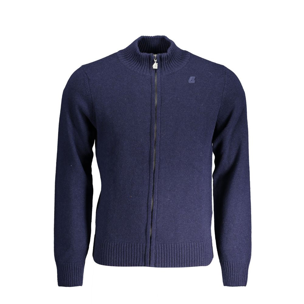 K-WAY Blue Polyamide Long Sleeve Cardigan