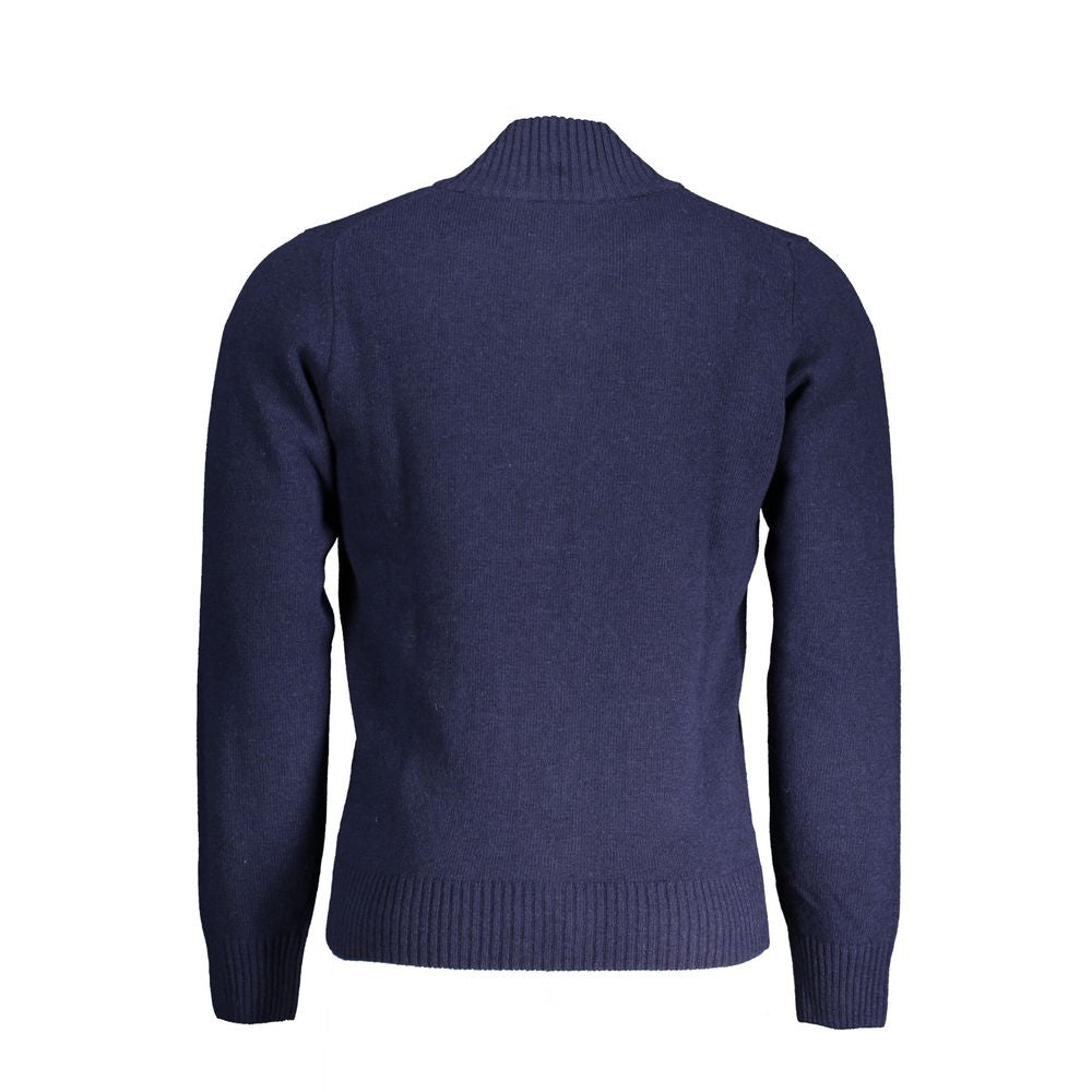 K-WAY Blue Polyamide Long Sleeve Cardigan