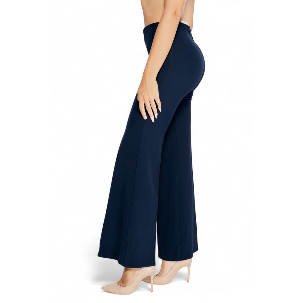 Rinascimento Blue Wide Leg Trousers