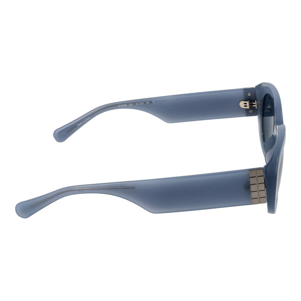 Guess Women’s Sunglasses – Blue Full-Rim Frame with Blue Lenses, 54mm