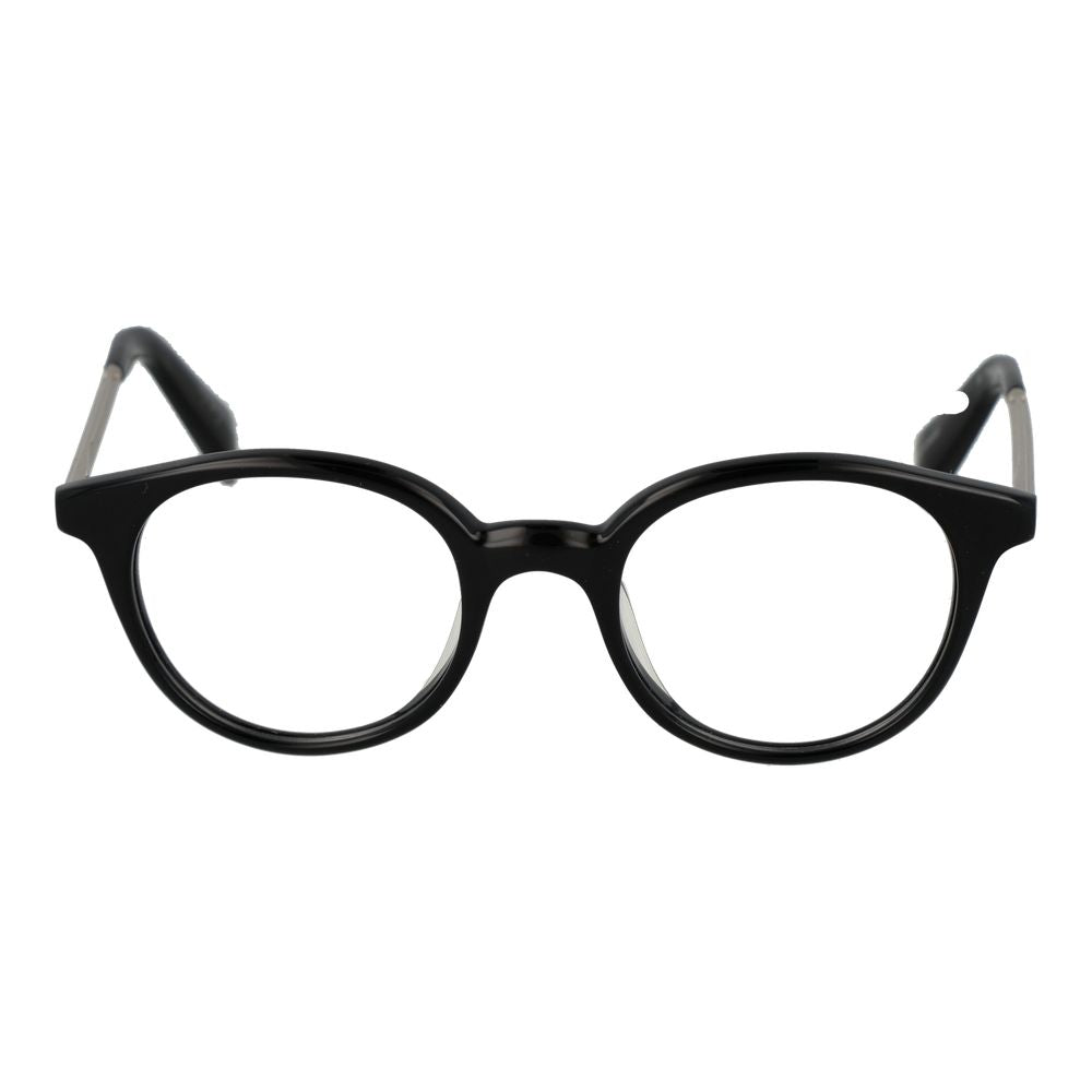 Yohji Yamamoto Black Unisex Optical Frames – Cat Eye Design