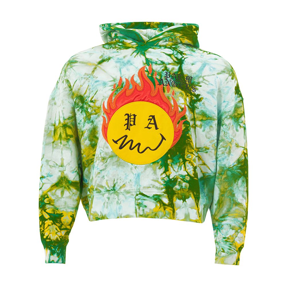 Palm Angels Multicolor Cotton Hoodie