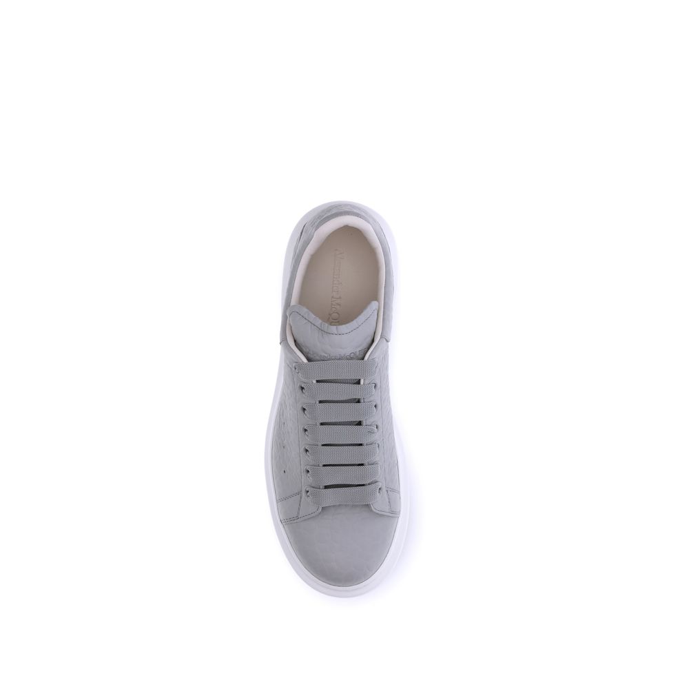 Alexander McQueen Leather Sneakers: Bold Elegance Redefined