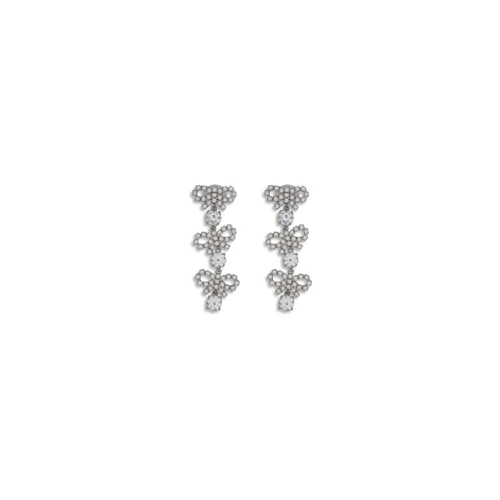 Self-Portrait Dangling Earrings with Bows