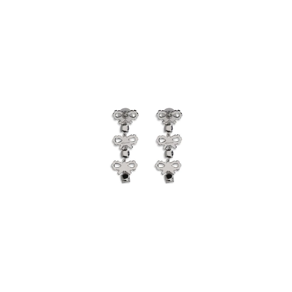 Self-Portrait Dangling Earrings with Bows