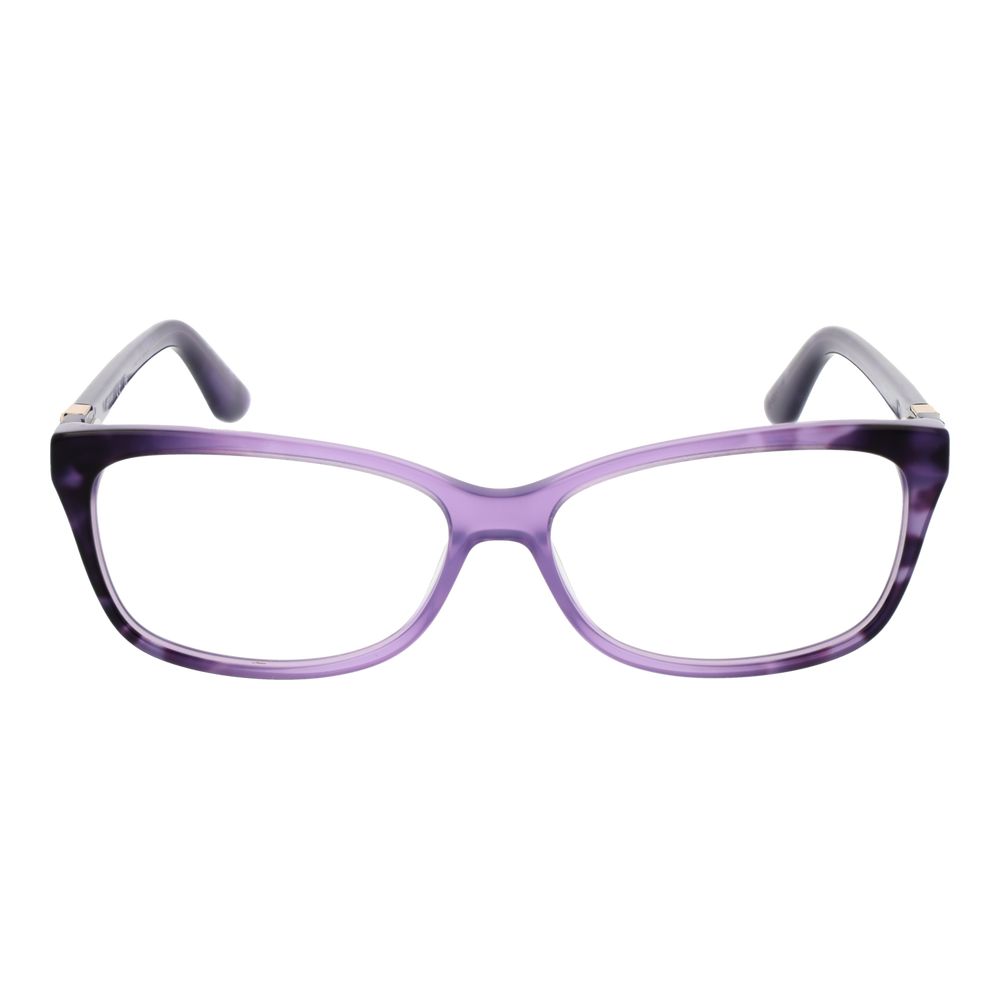 Guess Women’s Optical Frames – Purple Rectangle Design, 56mm