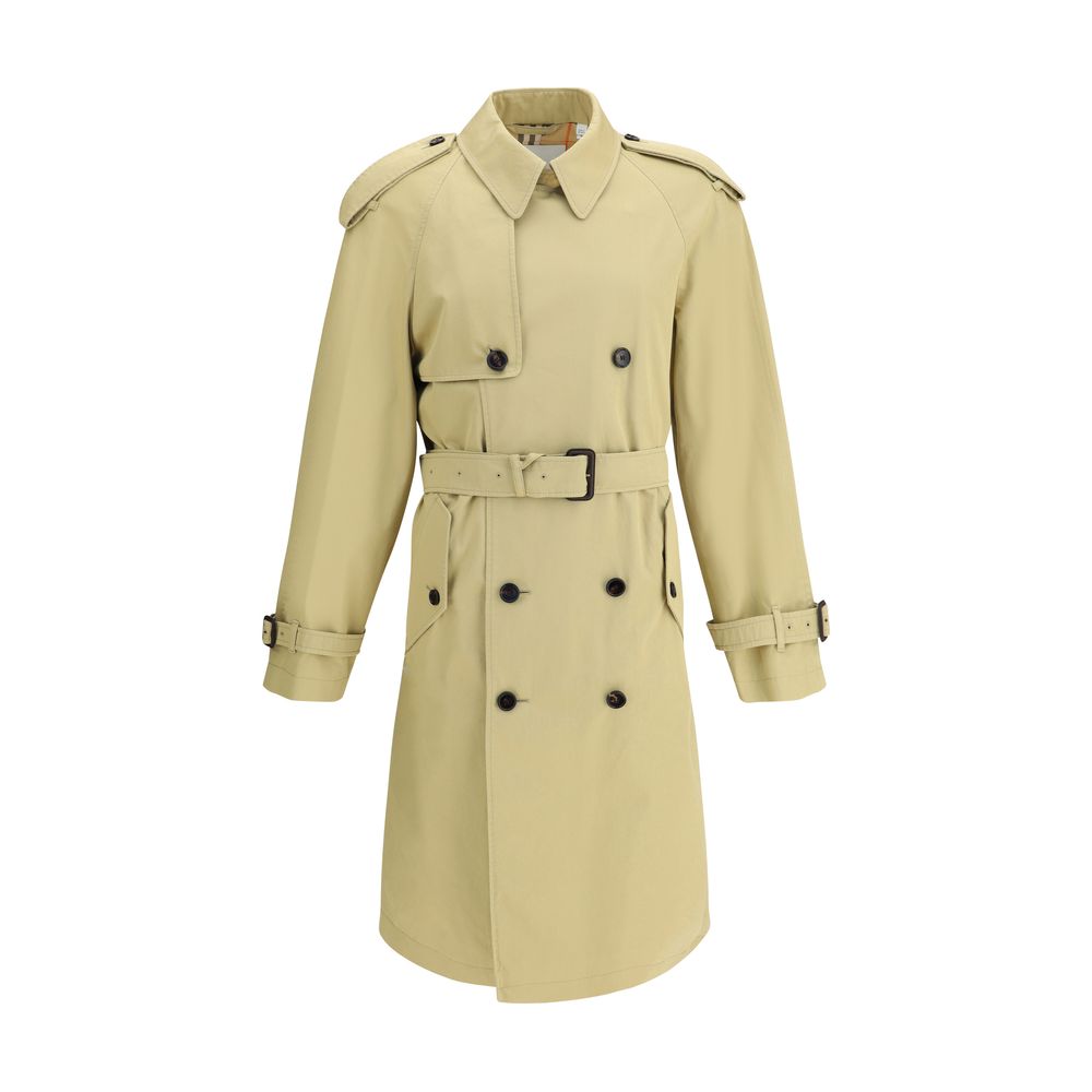 Burberry Medium Cotton Gabardine Trench Coat
