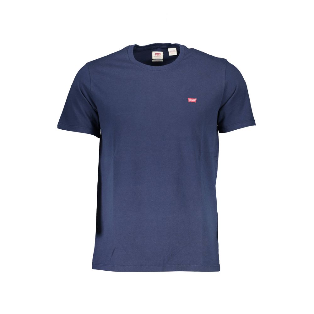 Levi's Blue Cotton T-Shirt - Classic Style and Comfort