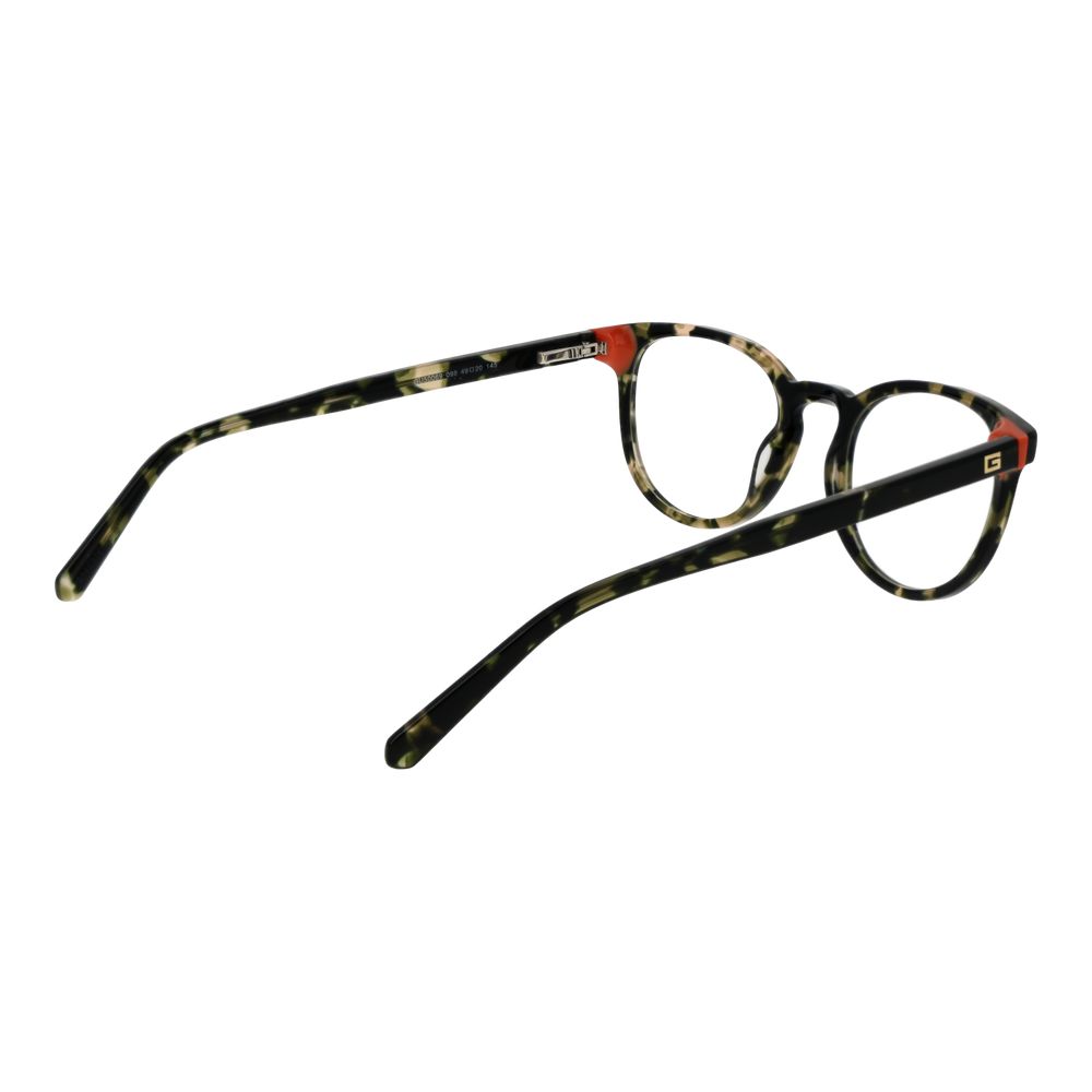 Guess Men’s Optical Glasses – Green Round Frame, 49mm