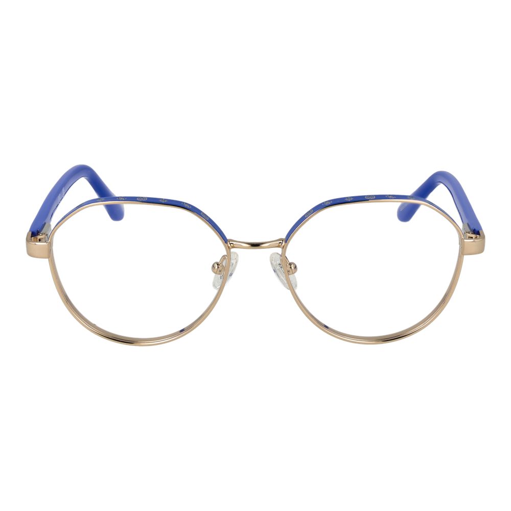 Guess Women’s Optical Frames – Gold Round Full-Rim, 53mm