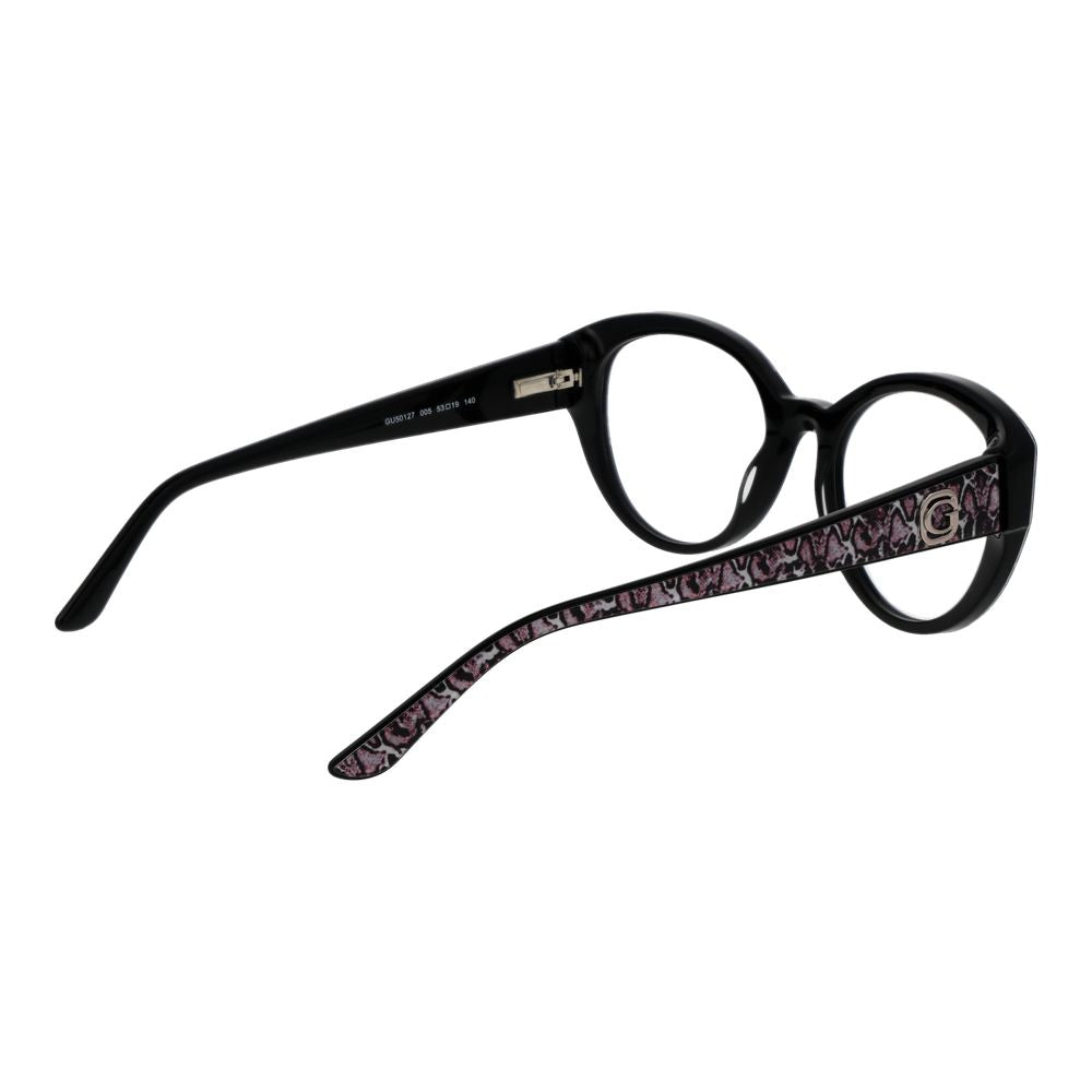 Guess Women’s Optical Glasses – Black Round Frame, 53mm