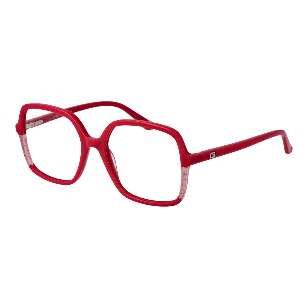 Guess Women’s Optical Frames – Rose Square Full-Rim