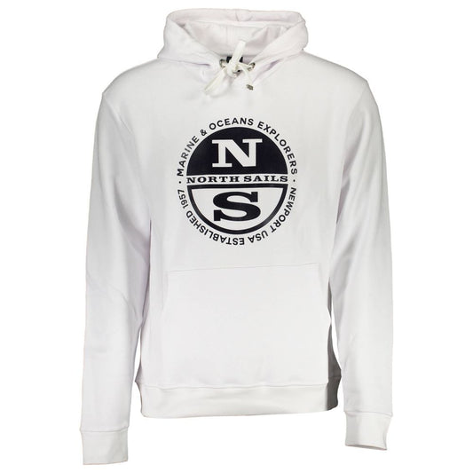North Sails White Cotton Sweater