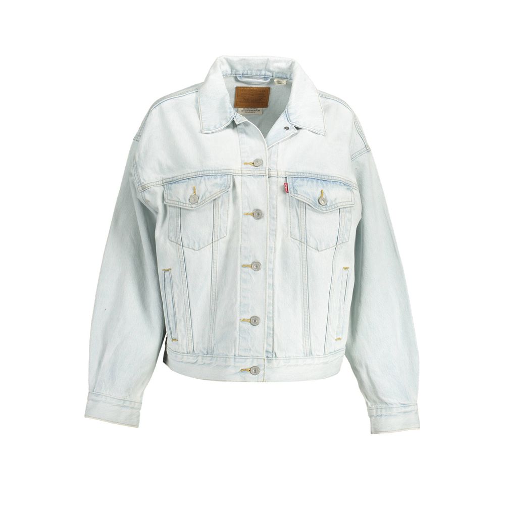 Levi's Blue Denim Jacket with Pockets