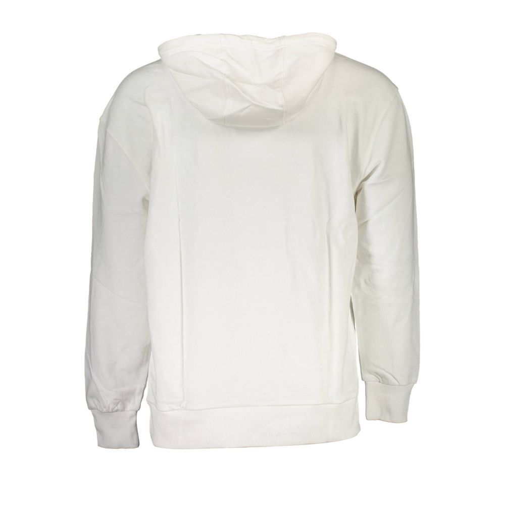 Tommy Hilfiger White Cotton Hoodie Sweatshirt