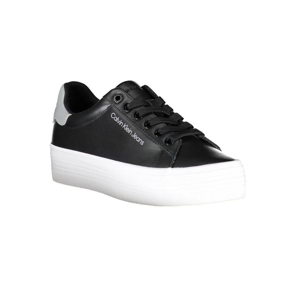 Calvin Klein Black Polyester Sneakers