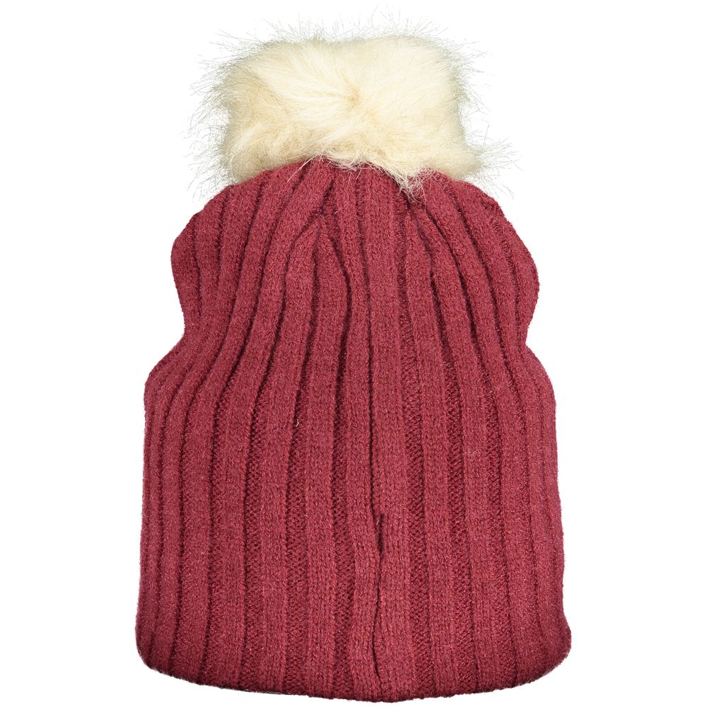 Norway 1963 Purple Polyester Hat with Fur Pompon
