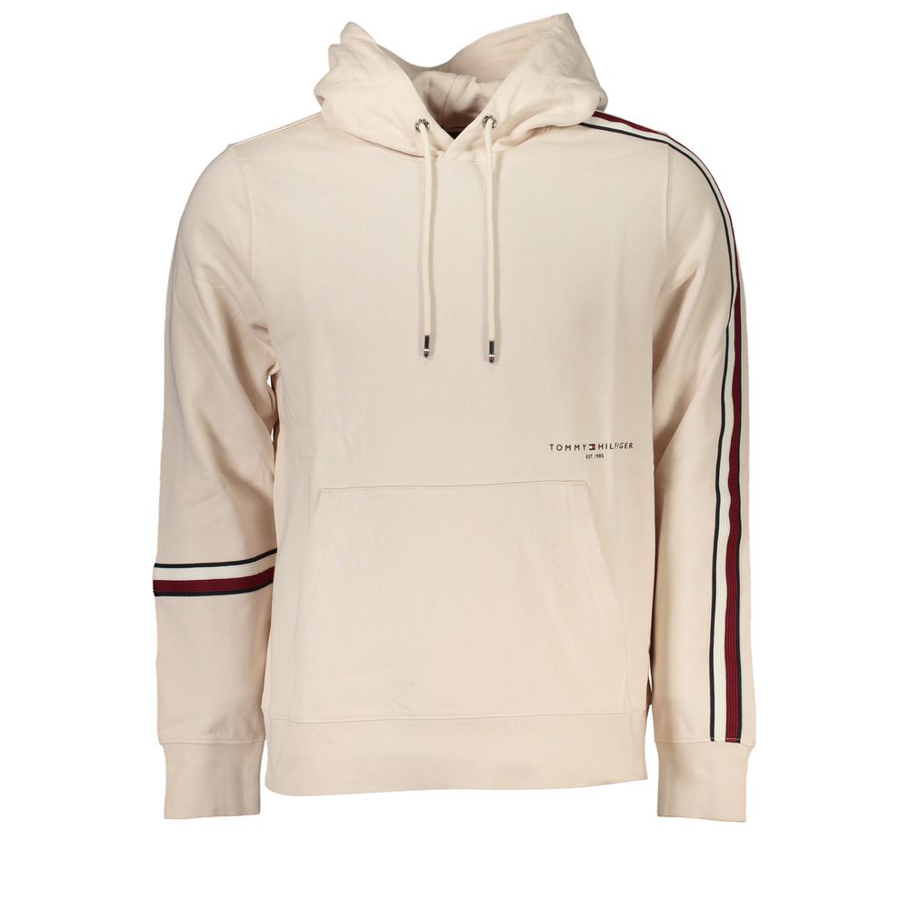 Tommy Hilfiger Beige Cotton Hoodie
