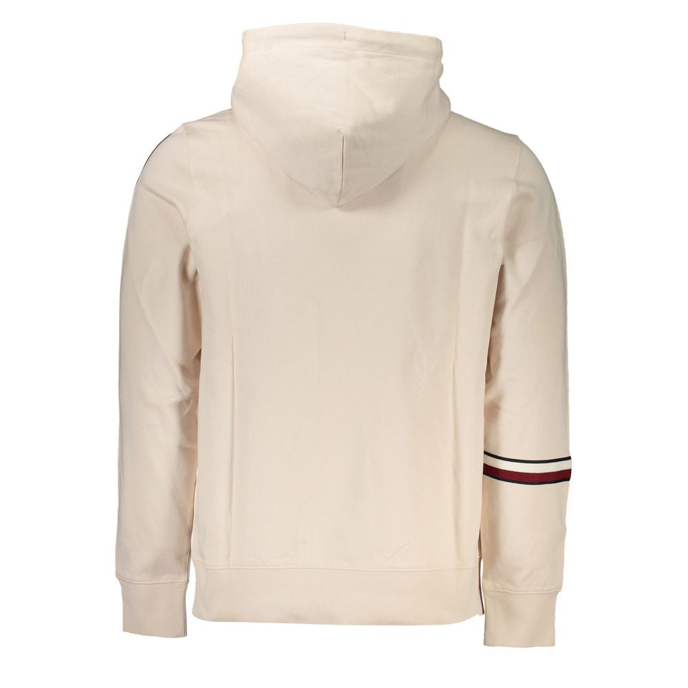 Tommy Hilfiger Beige Cotton Hoodie
