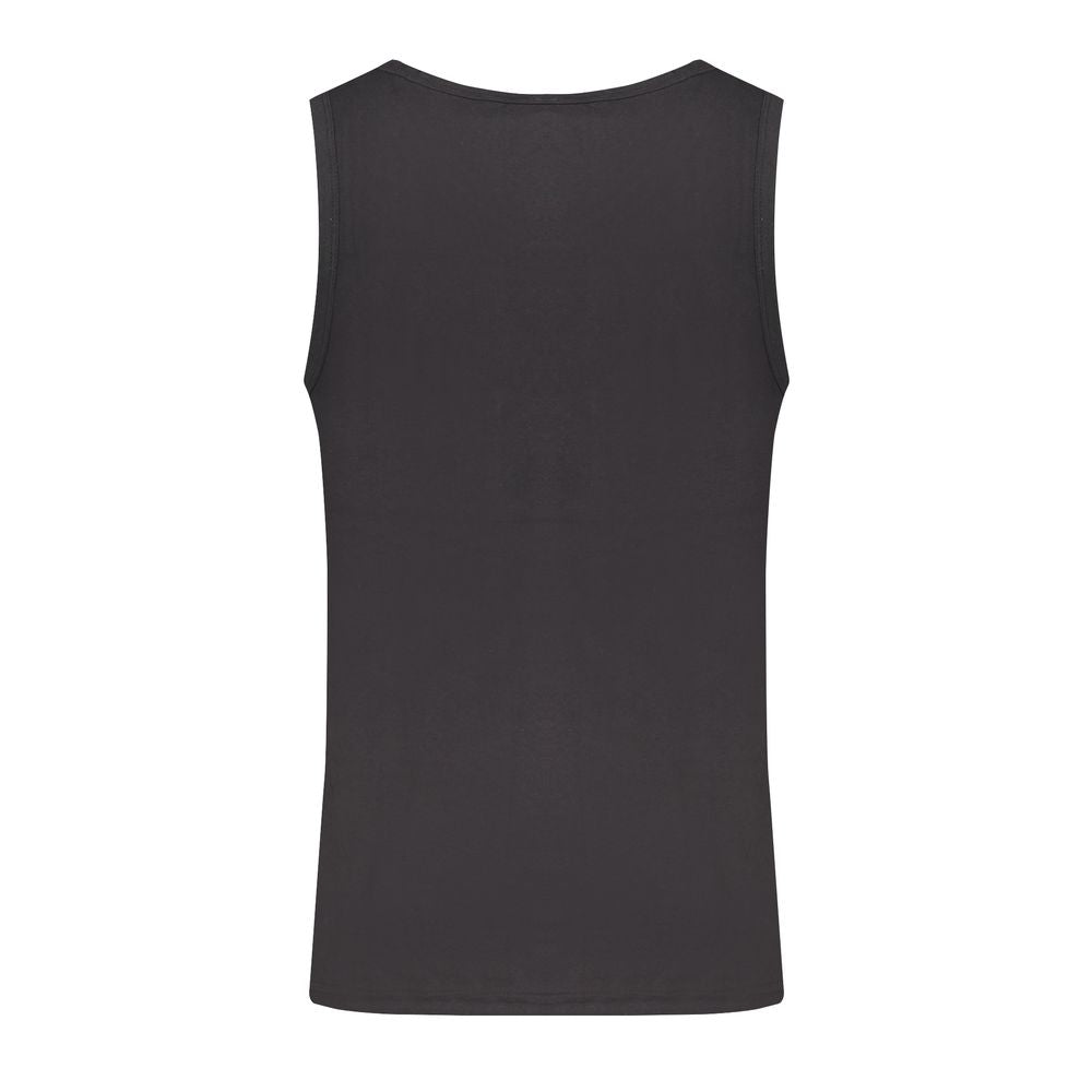 Norway 1963 Black Cotton Tank Top