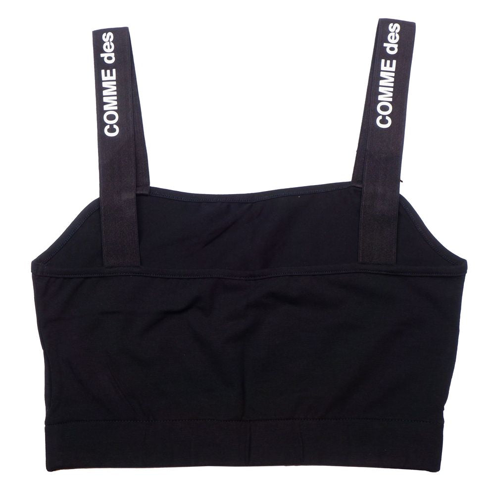 Comme Des Fuckdown Black Cotton Top