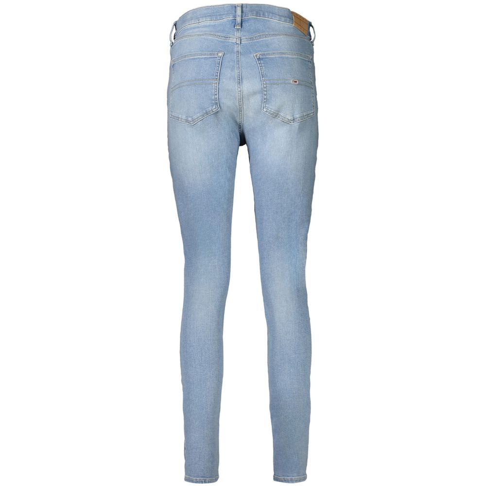 Tommy Hilfiger Blue Cotton Sylvia Skinny Jeans