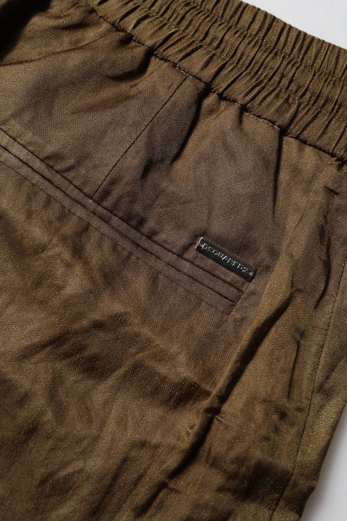 Dsquared² Brown Mid Waisted Women Sweatpants