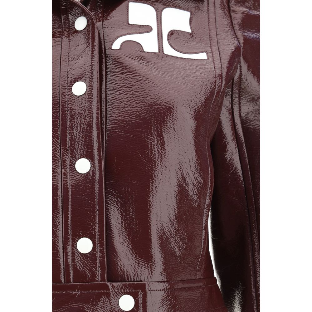 Courrèges Cropped Cotton Jacket